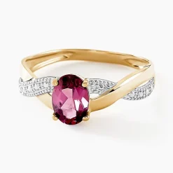 Bague Candice Or Jaune Rhodolite|Marc Orian Discount