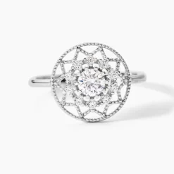 Bague Cassandria Argent Blanc Oxyde De Zirconium|Marc Orian Discount