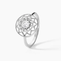 Bague Cassandria Argent Blanc Oxyde De Zirconium|Marc Orian Discount