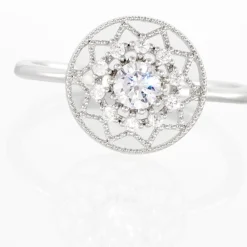 Bague Cassandria Argent Blanc Oxyde De Zirconium|Marc Orian Discount