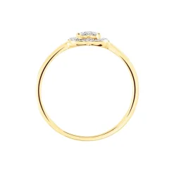Bague Catrin Or Jaune Diamant