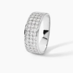Bague Cecelia Argent Blanc Oxyde De Zirconium