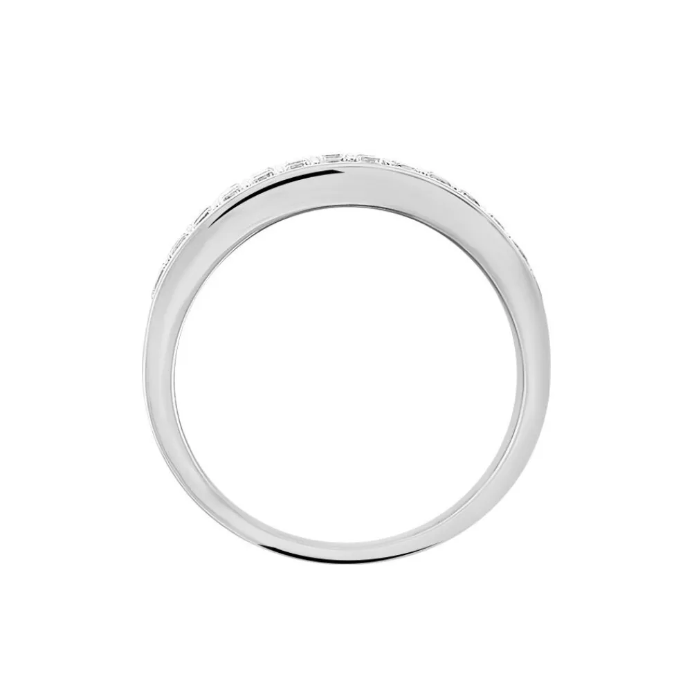 Bague Cecelia Argent Blanc Oxyde De Zirconium|Marc Orian Online