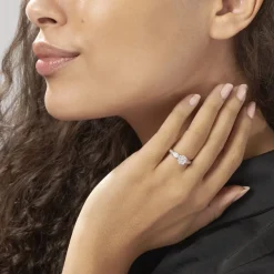Bague Celia Or Blanc Diamant