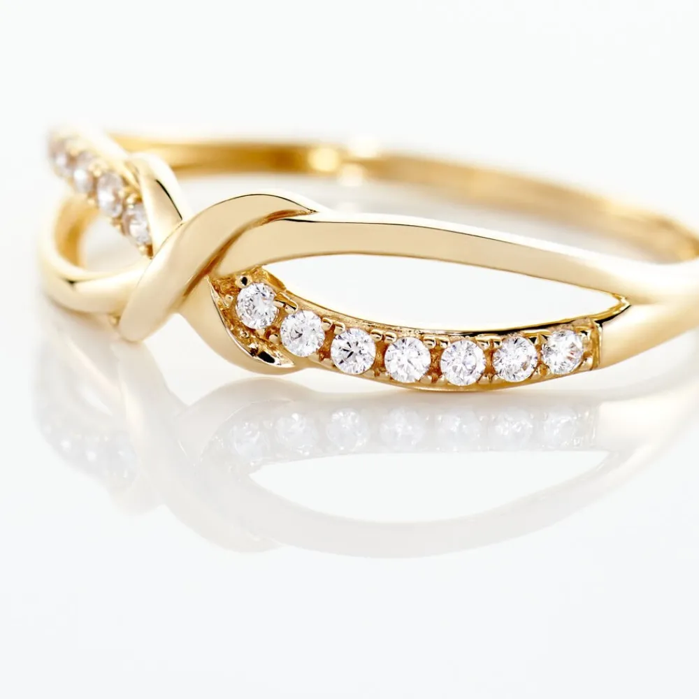 Bague Celien Or Jaune Oxyde|Marc Orian New