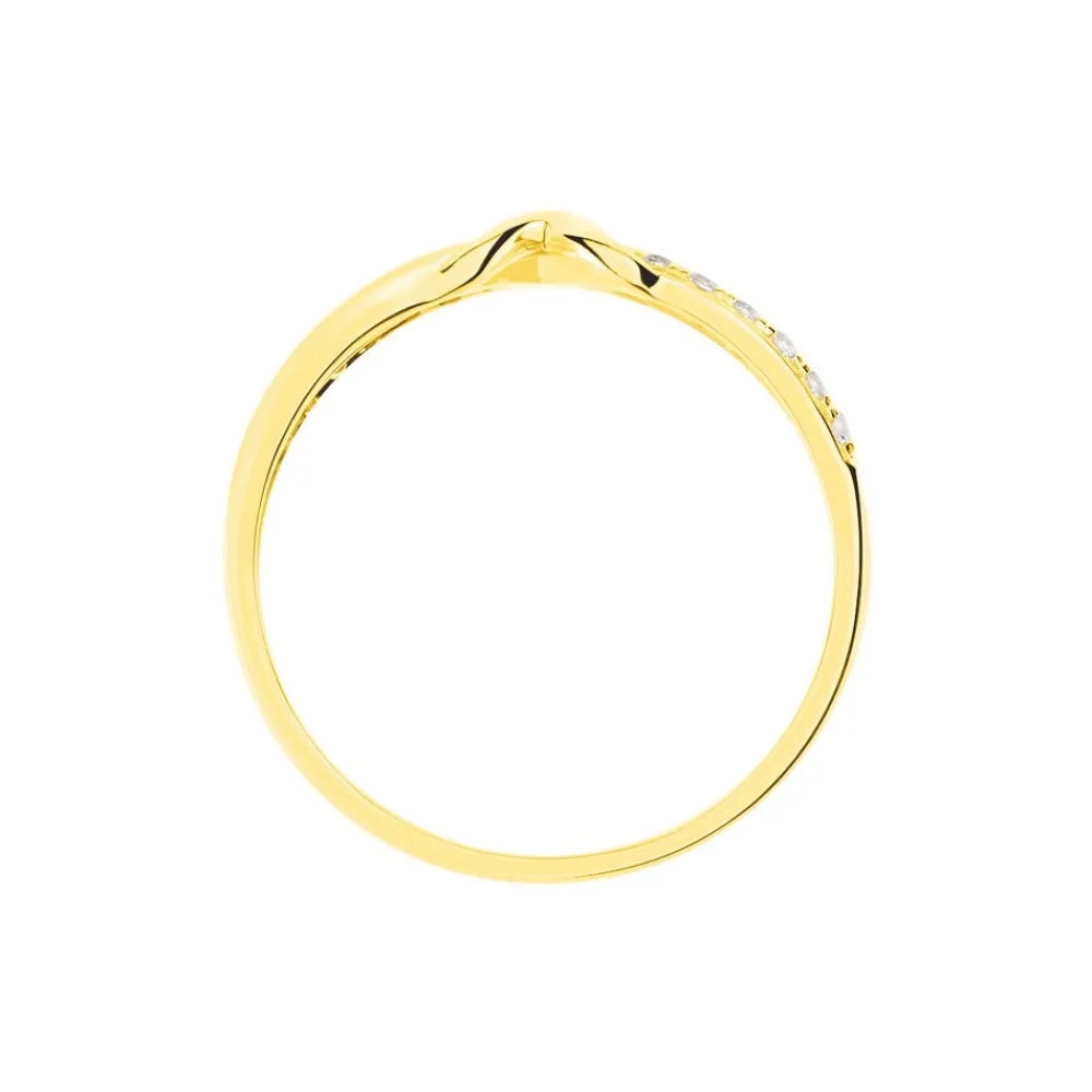Bague Celien Or Jaune Oxyde|Marc Orian New