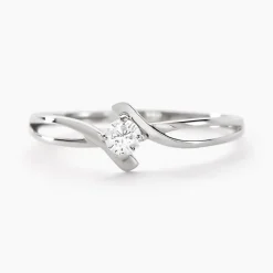 Bague Chamirame Or Blanc Oxyde De Zirconium|Marc Orian Clearance