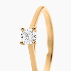 Bague Charlaine Plaqué Or Jaune Oxyde De Zirconium|Marc Orian Online