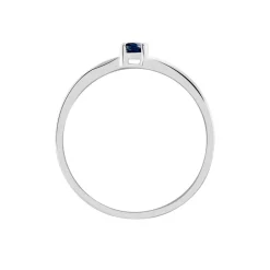 Bague Charmante Or Blanc Saphir Et Diamant|Marc Orian Sale