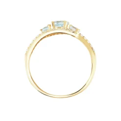 Bague Chloe Or Jaune Topaze Et Oxyde De Zirconium|Marc Orian Best