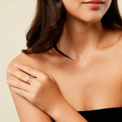 Bague Christie Argent Blanc Oxyde De Zirconium|Marc Orian Discount