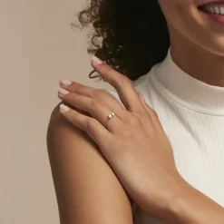 Bague Cinzia Argent Blanc Oxyde De Zirconium|Marc Orian Outlet