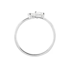 Bague Cinzia Argent Blanc Oxyde De Zirconium|Marc Orian Outlet