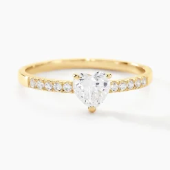 Bague Ciriaco Or Jaune Oxyde De Zirconium