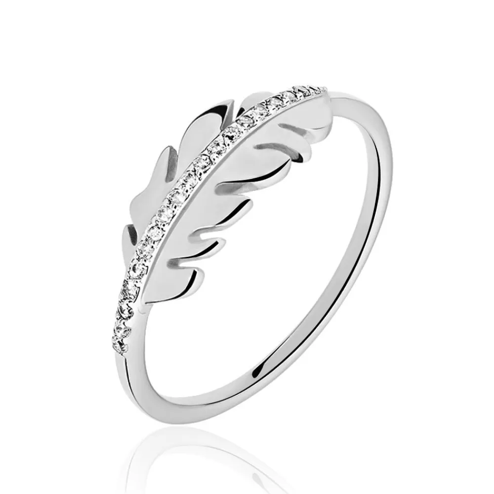 Bague Cynthia Argent Blanc Oxyde De Zirconium|Marc Orian