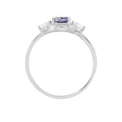 Bague Dally Or Blanc Oxyde De Zirconium Iolite|Marc Orian Clearance