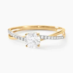 Bague Dana Or Jaune Oxyde De Zirconium|Marc Orian Hot