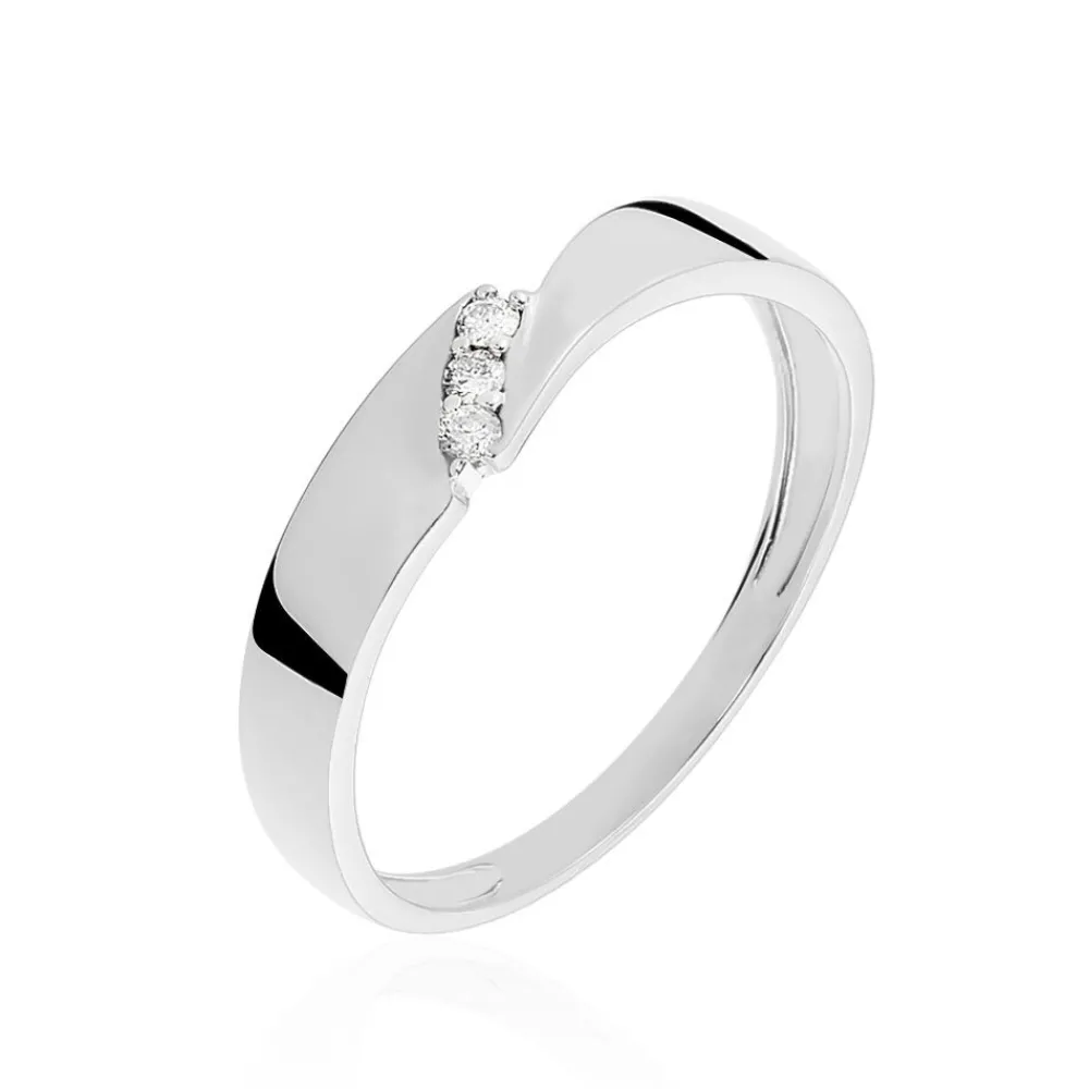Bague Daphne Or Blanc Diamant|Marc Orian Best