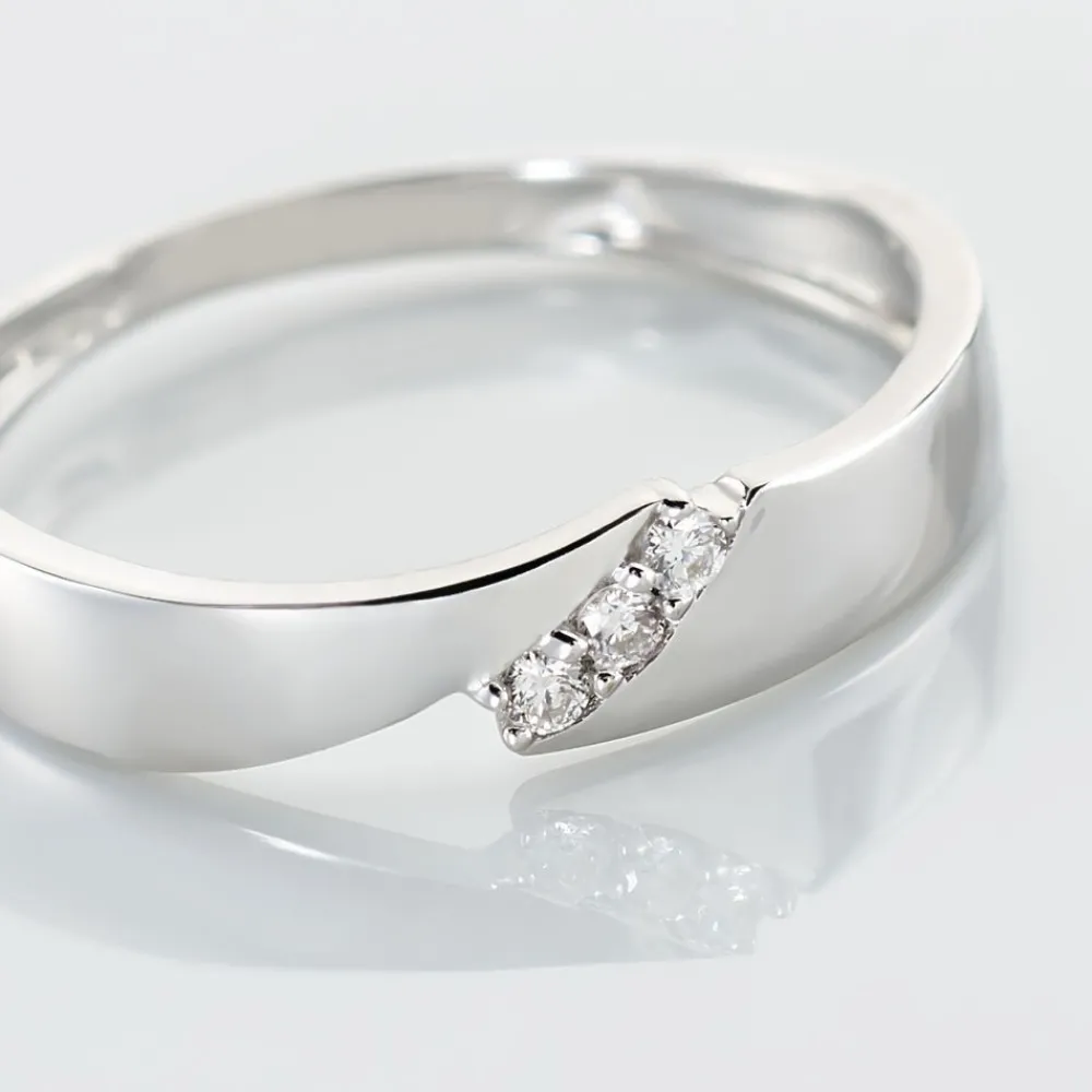 Bague Daphne Or Blanc Diamant|Marc Orian Best