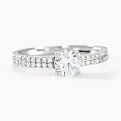 Bague Dayna Or Blanc Oxyde De Zirconium|Marc Orian Online