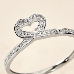 Bague Delaney Or Blanc Diamant|Marc Orian Hot