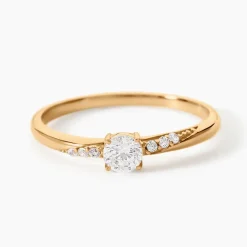 Bague Delphina Plaqué Or Jaune Oxyde De Zirconium|Marc Orian