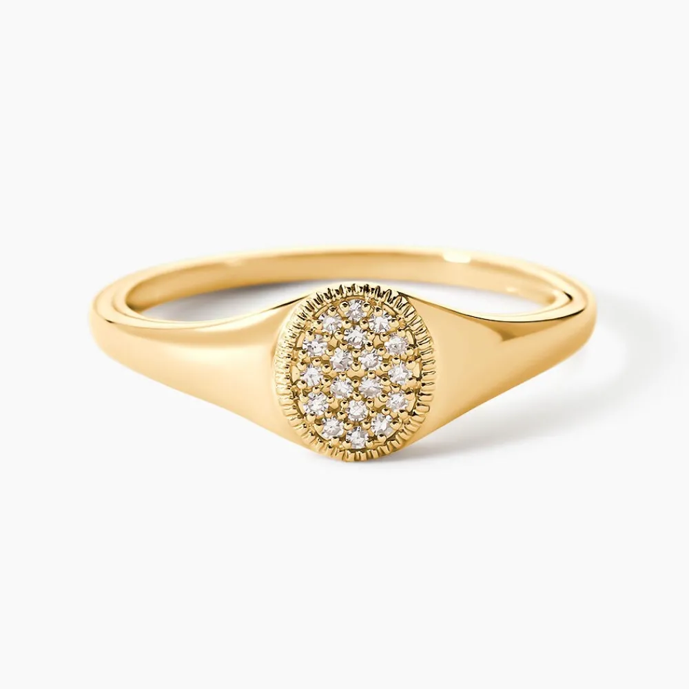 Bague Devdas Or Jaune Diamant|Marc Orian Outlet