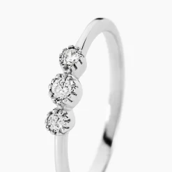 Bague Donya Argent Blanc Oxyde De Zirconium|Marc Orian