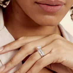 Bague Double Jeu De Zirconium|Marc Orian Sale