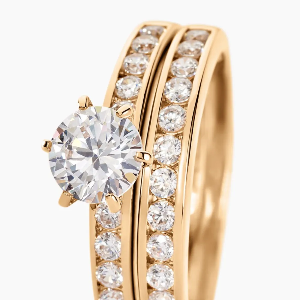 Bague Double Jeu De Zirconium|Marc Orian Hot