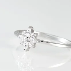 Bague Eclat Argent Blanc Oxyde De Zirconium|Marc Orian Discount