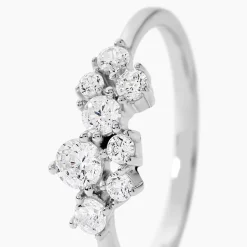Bague Eden Argent Blanc Oxyde De Zirconium