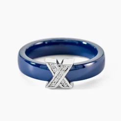 Bague Edwin Argent Blanc Céramique Oxyde|Marc Orian Clearance