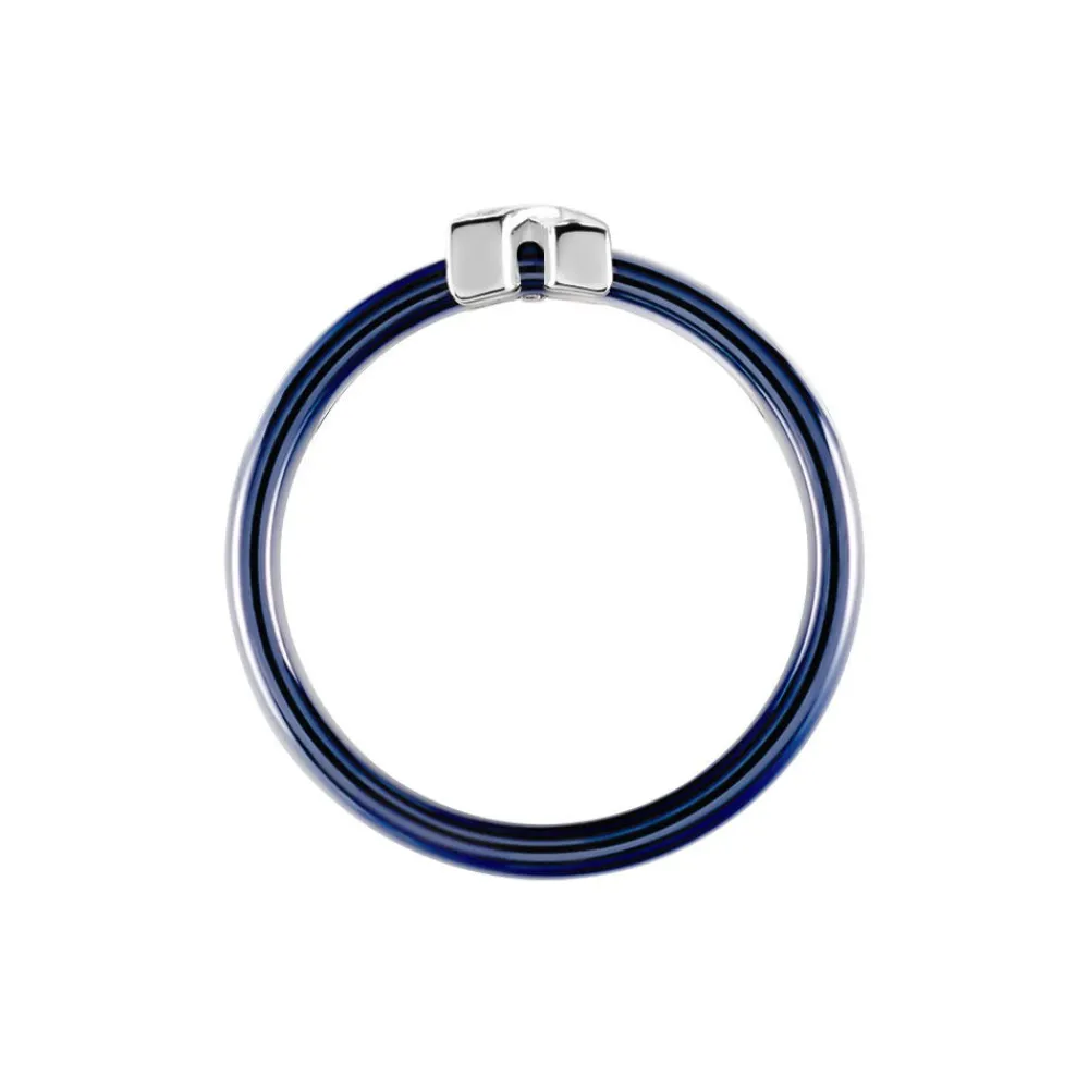 Bague Edwin Argent Blanc Céramique Oxyde|Marc Orian Clearance