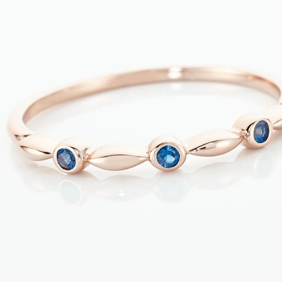 Bague Ellena Argent Rose Oxyde De Zirconium