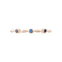Bague Ellena Argent Rose Oxyde De Zirconium