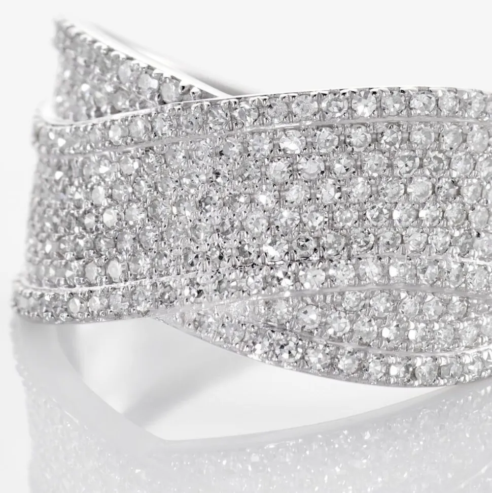 Bague Elyne Or Blanc Diamant