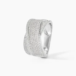 Bague Elyne Or Blanc Diamant