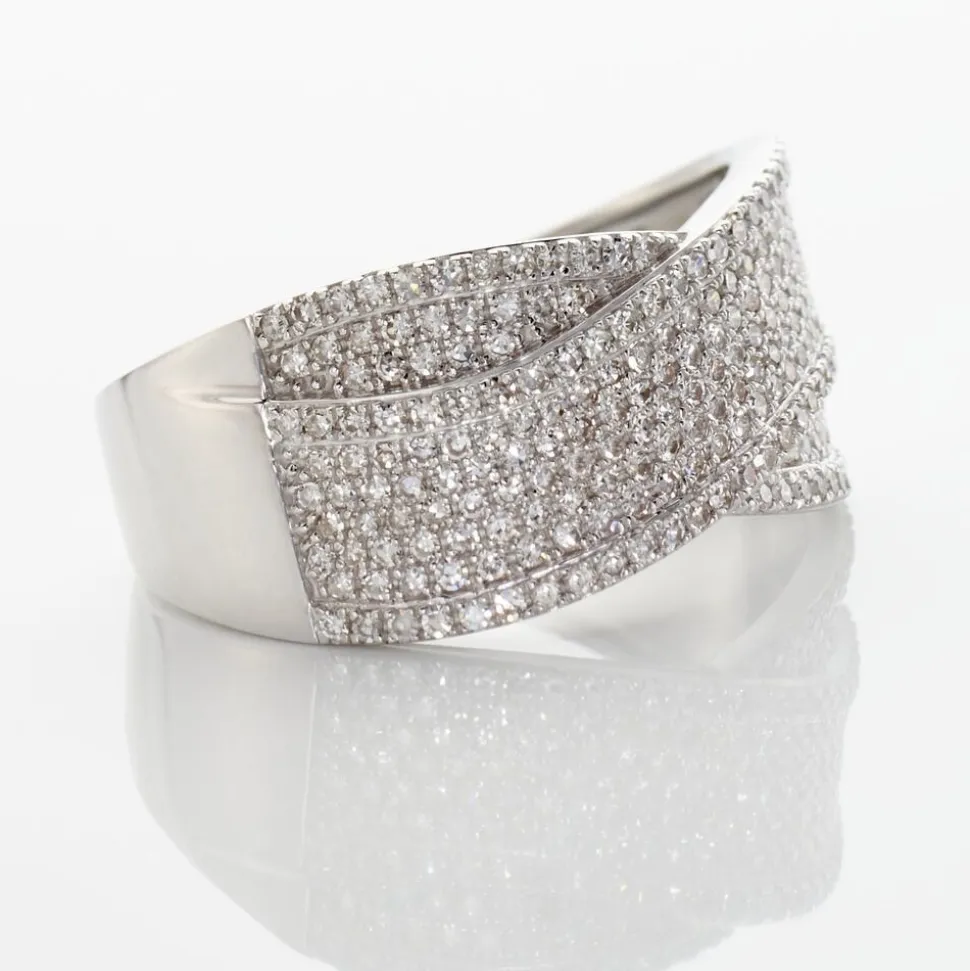 Bague Elyne Or Blanc Diamant