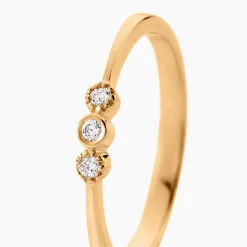 Bague Emerica Plaqué Or Jaune Oxyde De Zirconium|Marc Orian