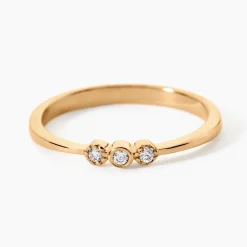 Bague Emerica Plaqué Or Jaune Oxyde De Zirconium|Marc Orian
