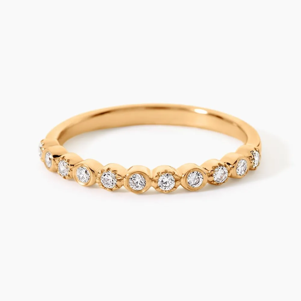 Bague Emiliana Plaqué Or Jaune Oxyde De Zirconium|Marc Orian Hot