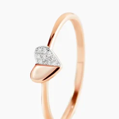 Bague Emilia Or Rose Diamant