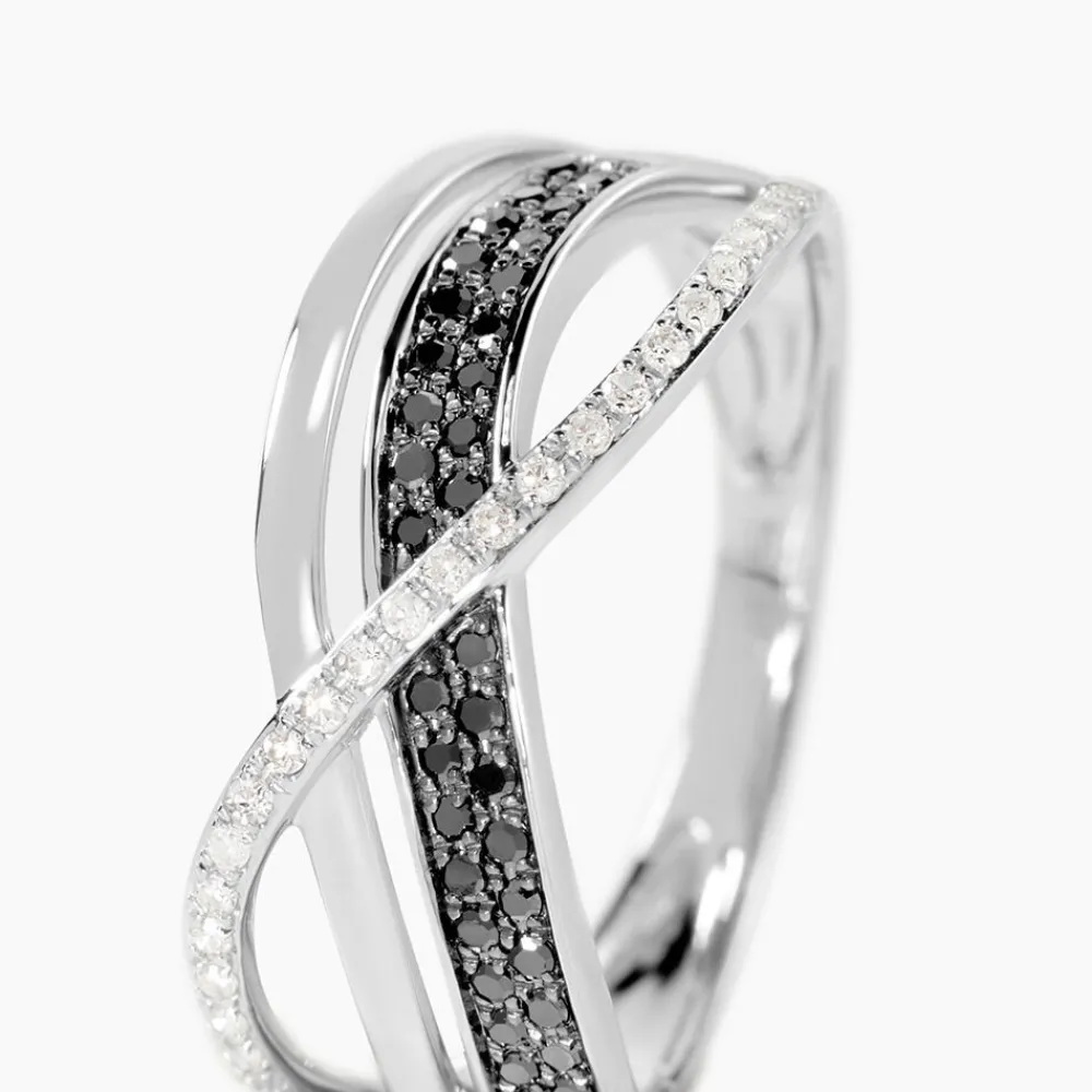 Bague Emilie Or Blanc Diamant|Marc Orian Best