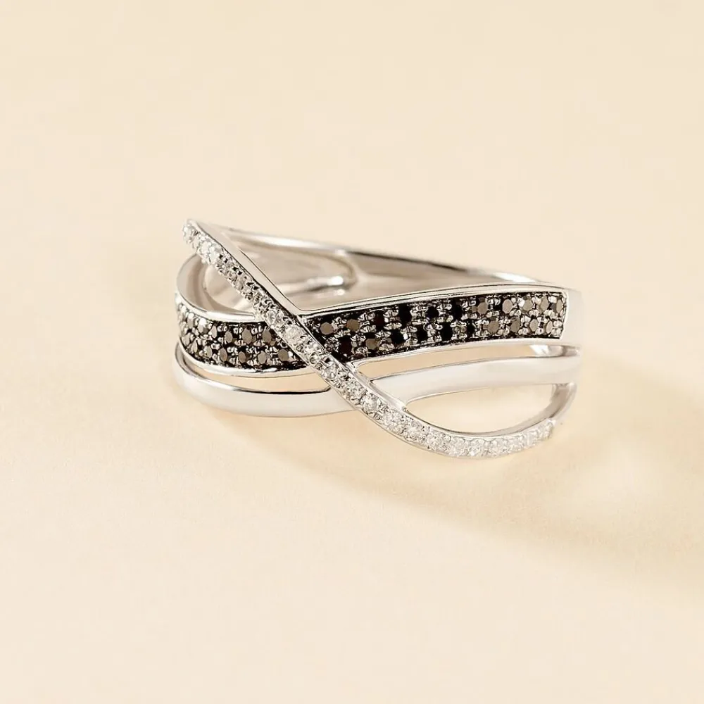 Bague Emilie Or Blanc Diamant|Marc Orian Best