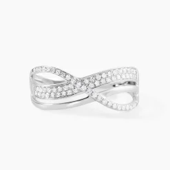 Bague Emilie Or Blanc Diamant|Marc Orian Sale