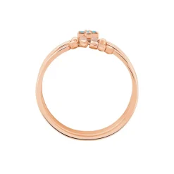 Bague Enia Argent Rose Oxyde De Zirconium|Marc Orian New