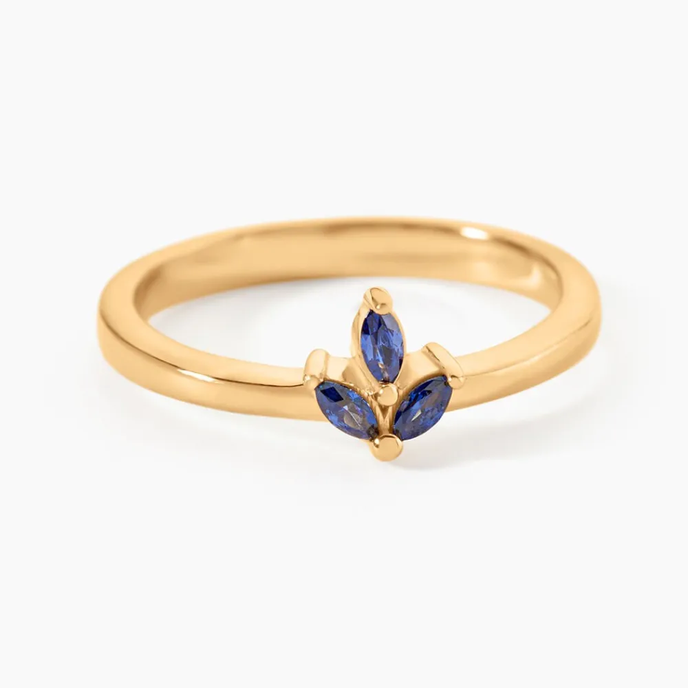 Bague Erma Plaqué Or Doré Oxyde De Zirconium|Marc Orian Clearance