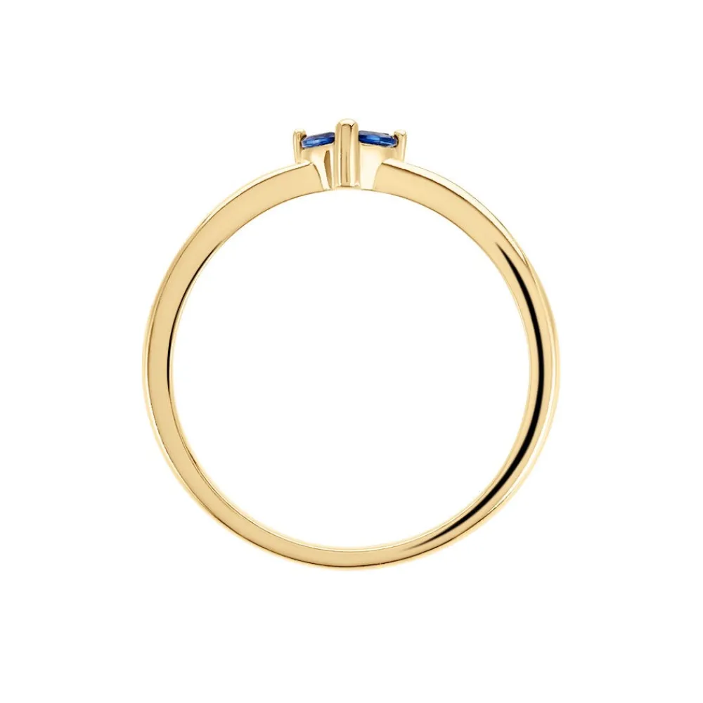 Bague Erma Plaqué Or Doré Oxyde De Zirconium|Marc Orian Clearance