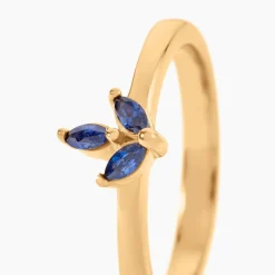 Bague Erma Plaqué Or Doré Oxyde De Zirconium|Marc Orian Clearance